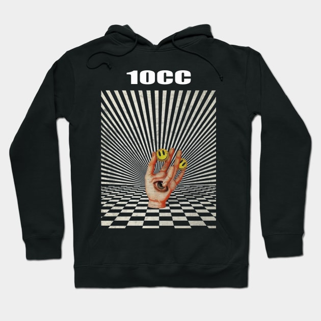 Illuminati Hand Of 10CC Hoodie by Beban Idup